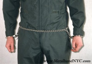 Metalbond in American Handcuff belly chain