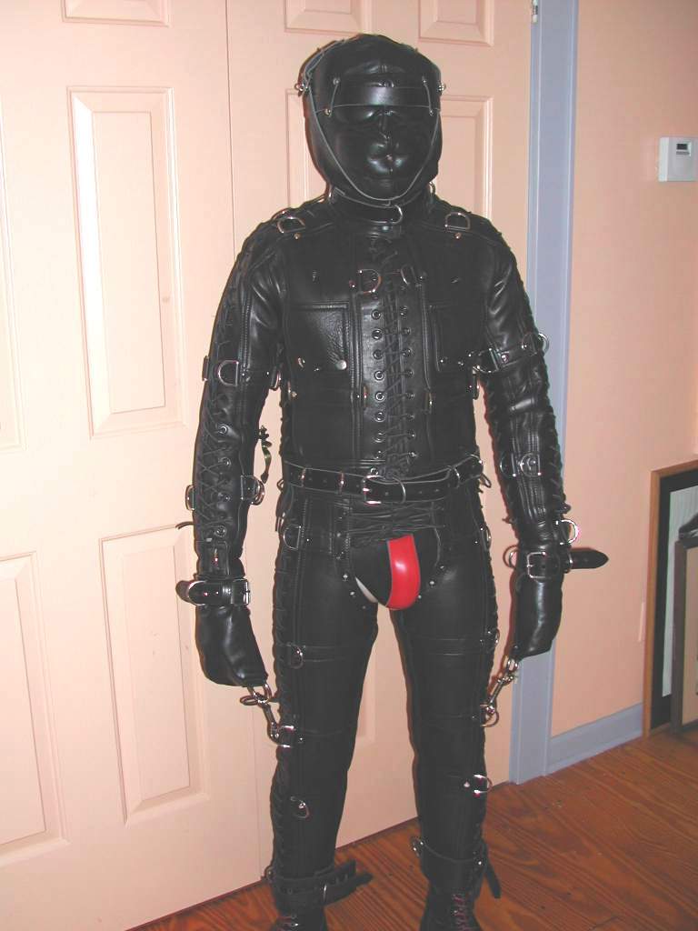Leather Bondage Suit