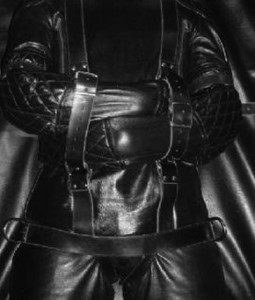 leather straitjacket