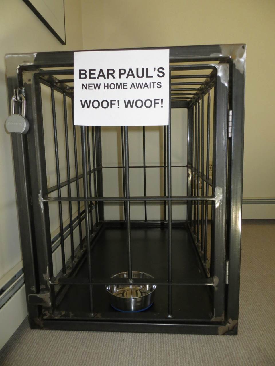 Bear Paul cage